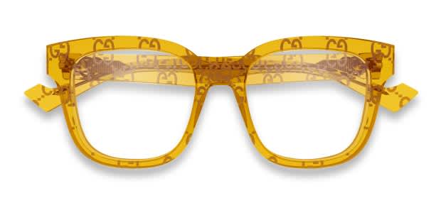 Gucci GG0958O Yellow Prescription Eyeglasses
