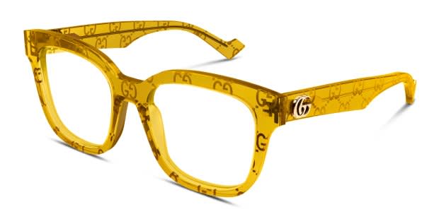 Gucci GG0958O Yellow Prescription Eyeglasses