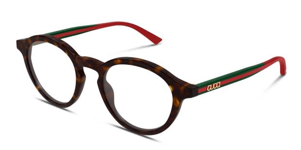 Gucci GG1871O Tortoise, Brown Prescription Eyeglasses