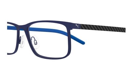 Puma PU0490O Blue glasses - Blue - Side View