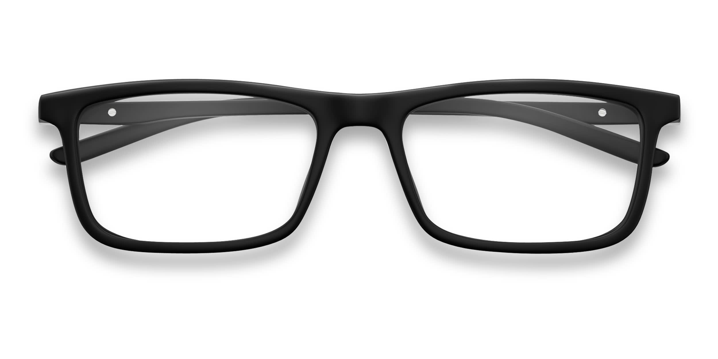 Puma PU0491O Black glasses - Black - Frontal View