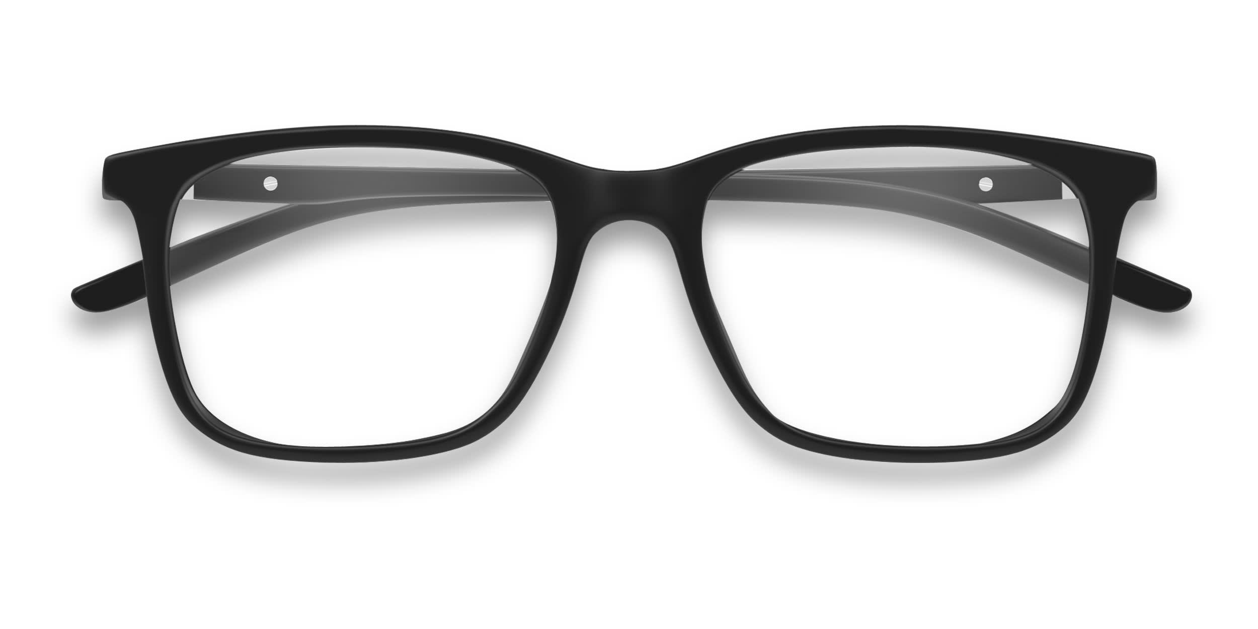 Puma PU0492O Black glasses - Black - Frontal View