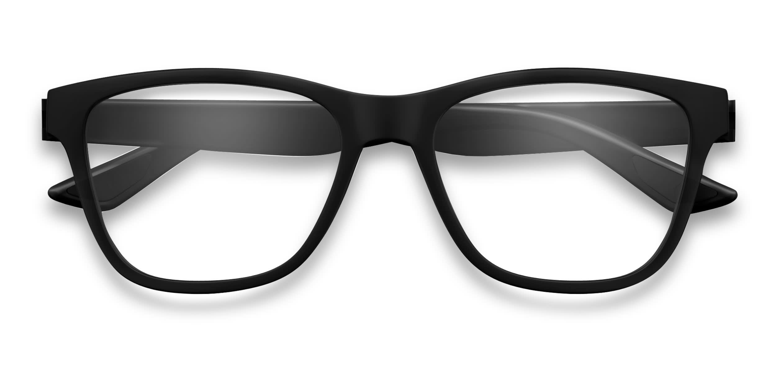Puma PU0485O Black glasses - Black - Frontal View