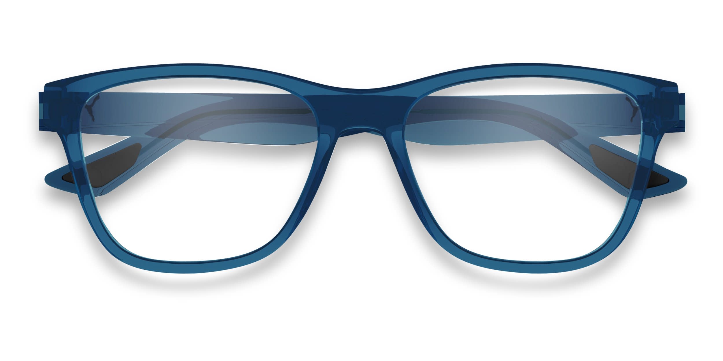 Puma PU0485O Blue glasses - Blue - Frontal View