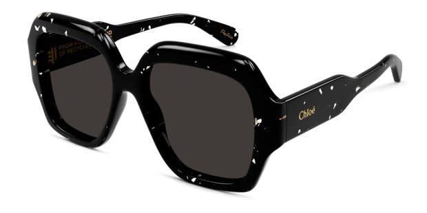 Chloe CH0154S Black, Tortoise Prescription Sunglasses display picture 1