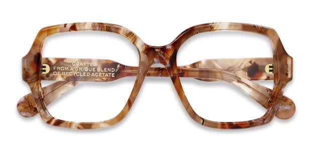 Chloe CH0155O Tortoise, Beige Prescription Eyeglasses