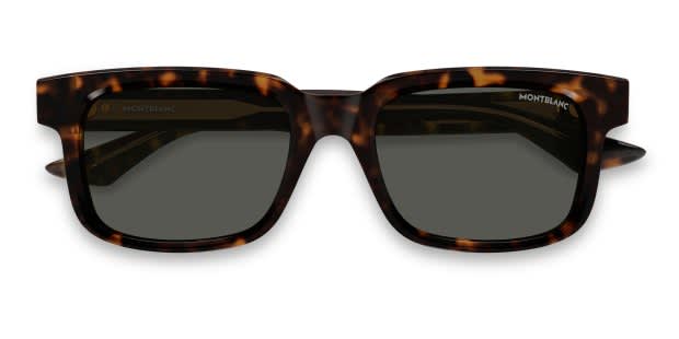 Mont Blanc MB0383S Tortoise Prescription Sunglasses