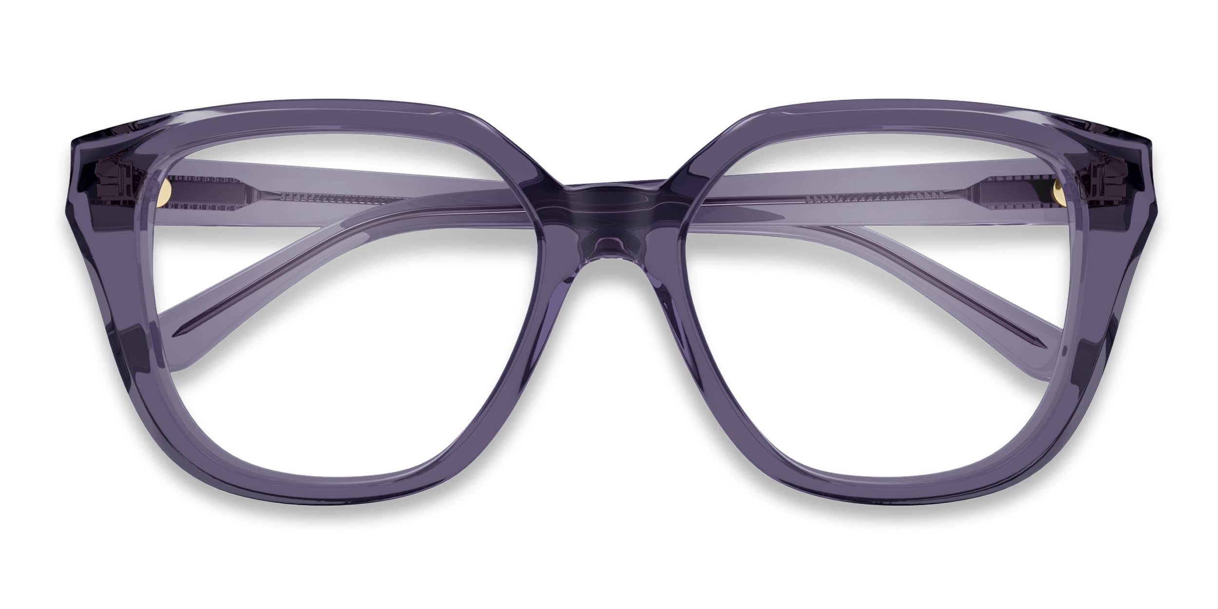 Chloe CH0293O Purple glasses - Purple - Frontal View
