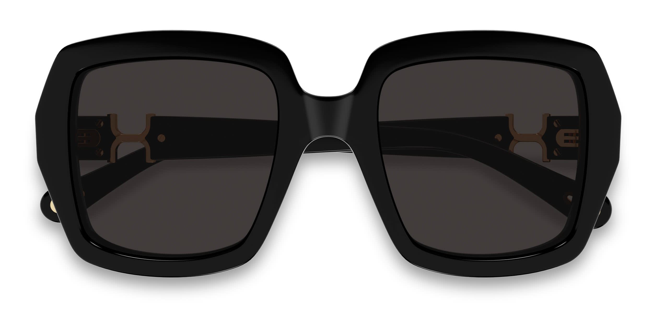 Chloe CH0301S Shiny Black glasses - Shiny Black - Frontal View