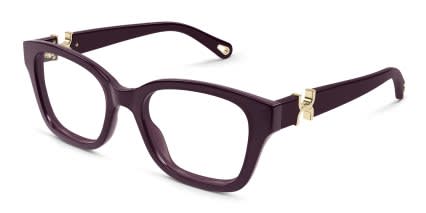 Chloe CH0305O Purple glasses - Purple - Angle View