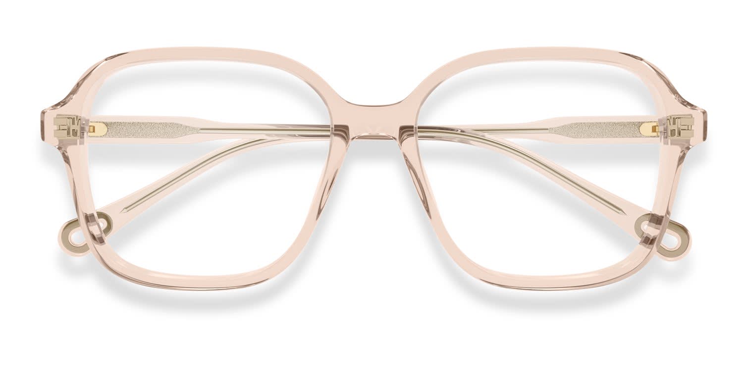 Chloe CH0313O Pink glasses - Pink - Frontal View