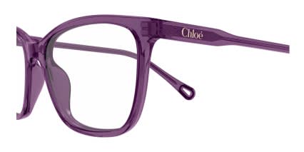 Chloe CH0318O Purple glasses - Purple - Side View