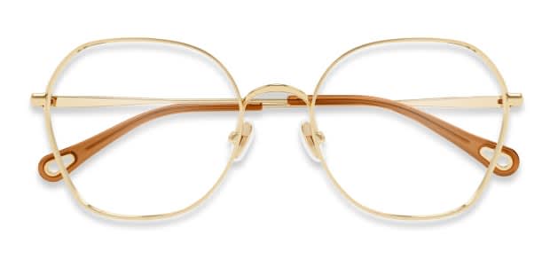 Chloe CH0320O Gold Prescription Eyeglasses