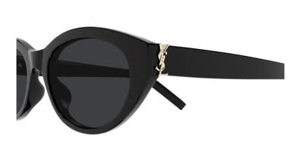 Saint Laurent SLM148 Black glasses - Black - Side View