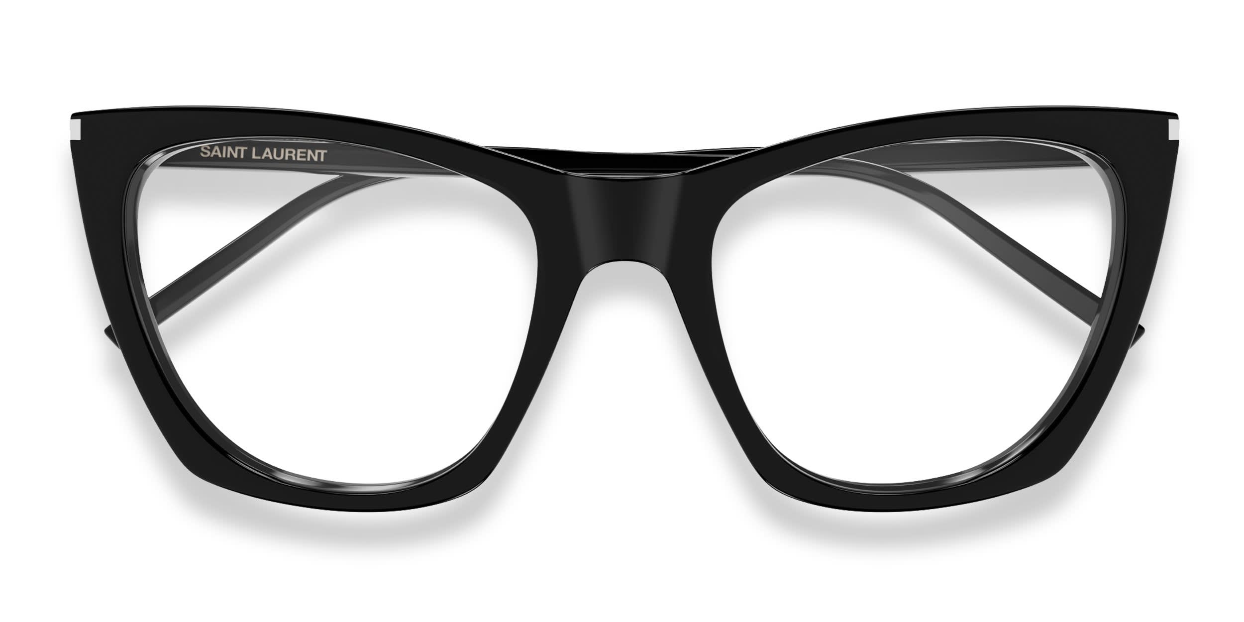 The Saint Laurent SL M139 is a wide squared optical frame with a