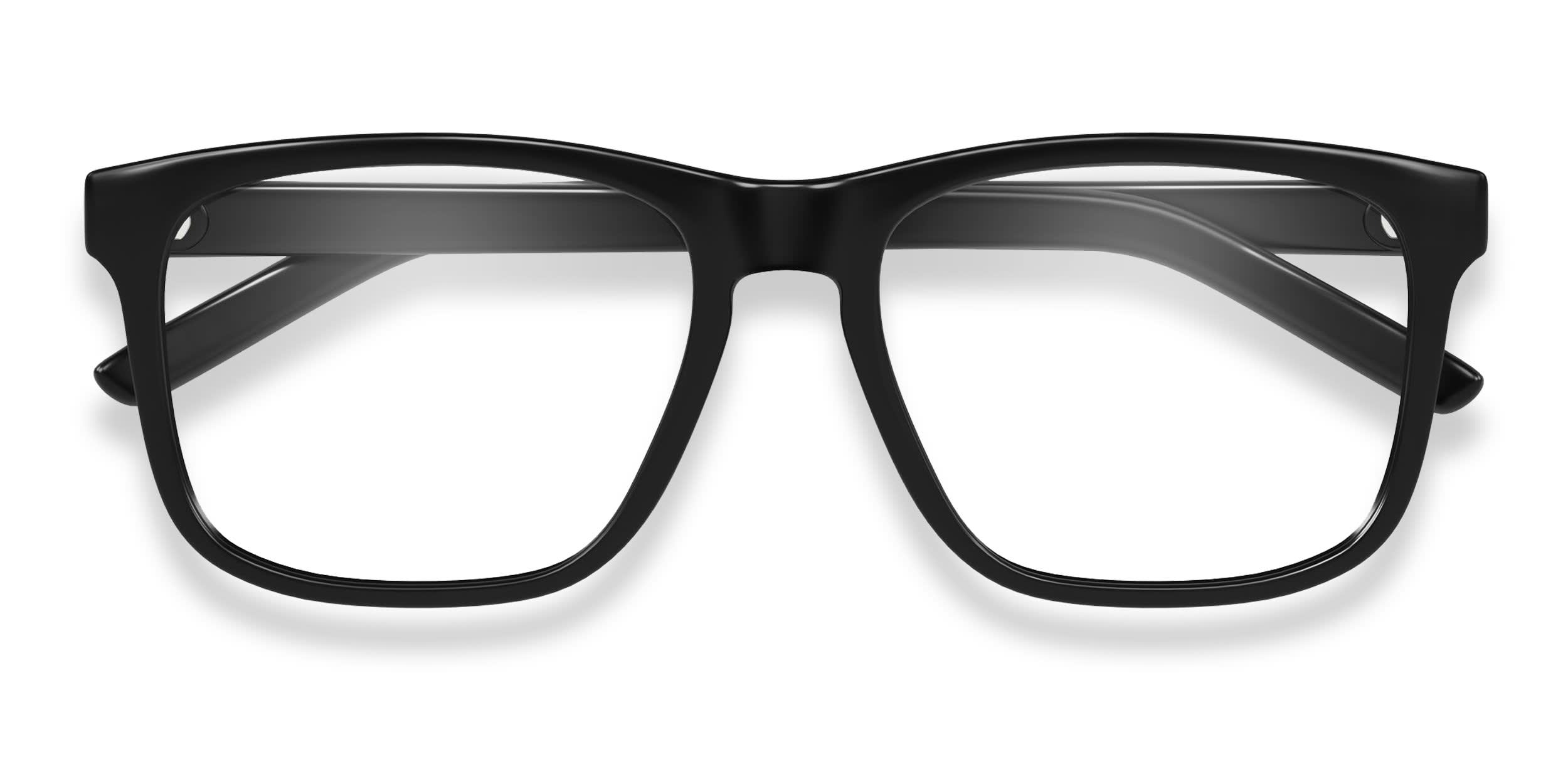 Puma PU0517O Black glasses - Black - Frontal View