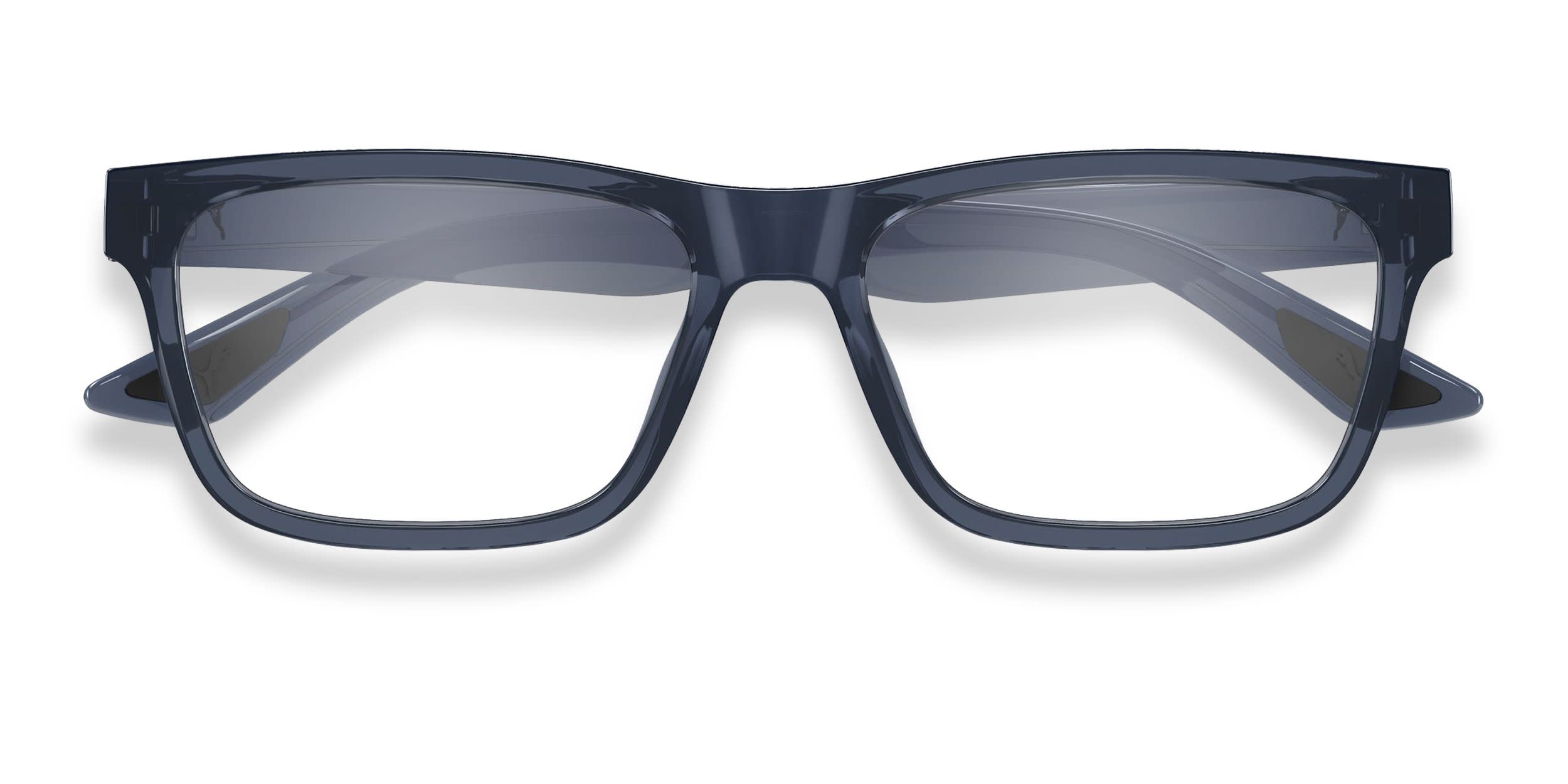 Puma PU0509O Blue glasses - Blue - Frontal View