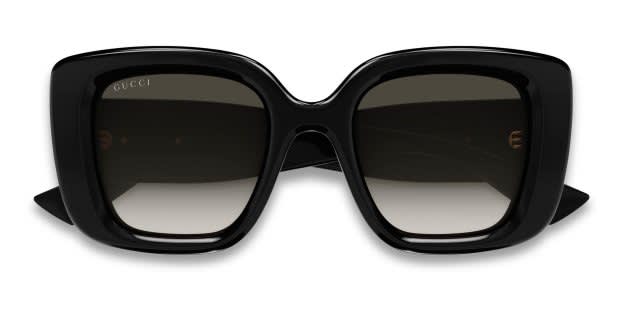 NEW GUCCI SUNGLASSES BLACK WOMEN EYEWEAR GUCCI GG1975S 001 NEW GUCCI SUNGLASSES BLACK BROWN WOMEN EYEWEAR GUCCI GG1975S 001 main image 2