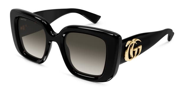 Gucci GG1975S Black Prescription Sunglasses