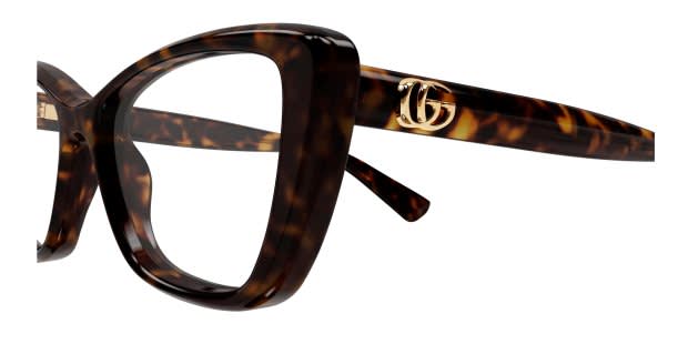 Gucci GG1977O Tortoise Prescription Eyeglasses display picture 1