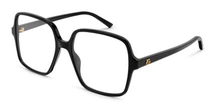 Gucci GG1994O Shiny Black glasses - Shiny Black - Angle View