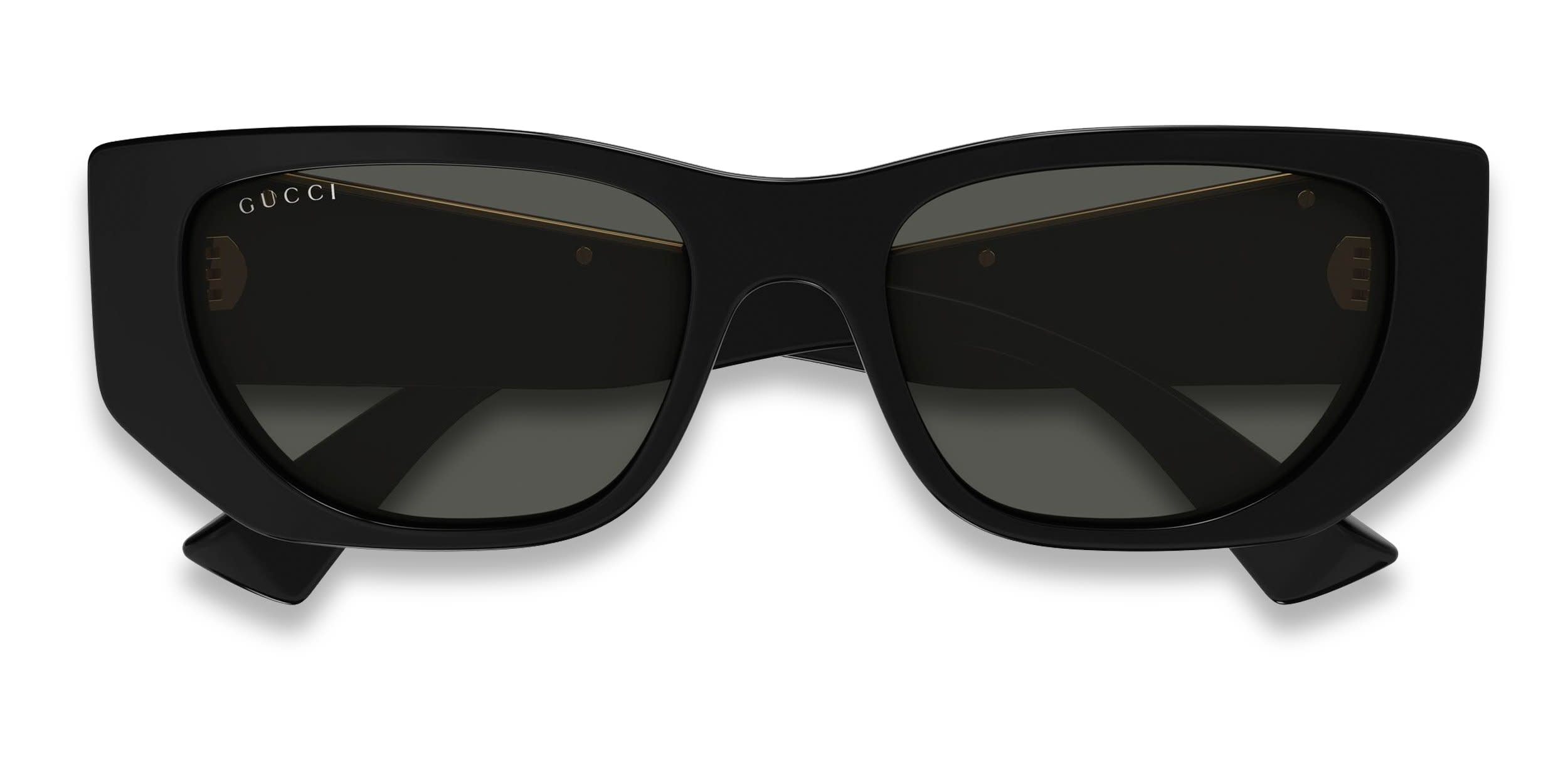 Gucci GG0872S Gold Prescription Sunglasses