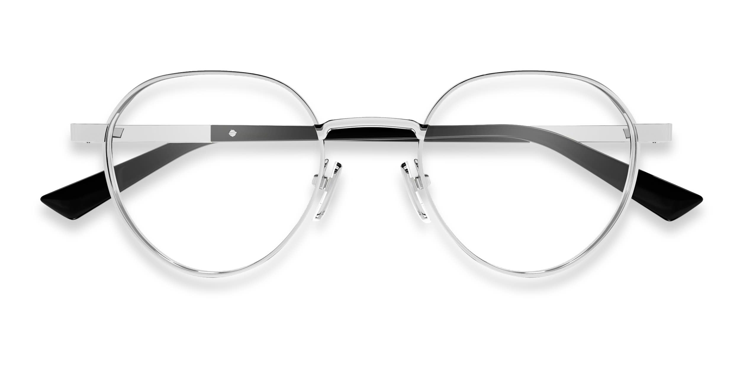 Gucci GG1963O Silver Prescription Eyeglasses