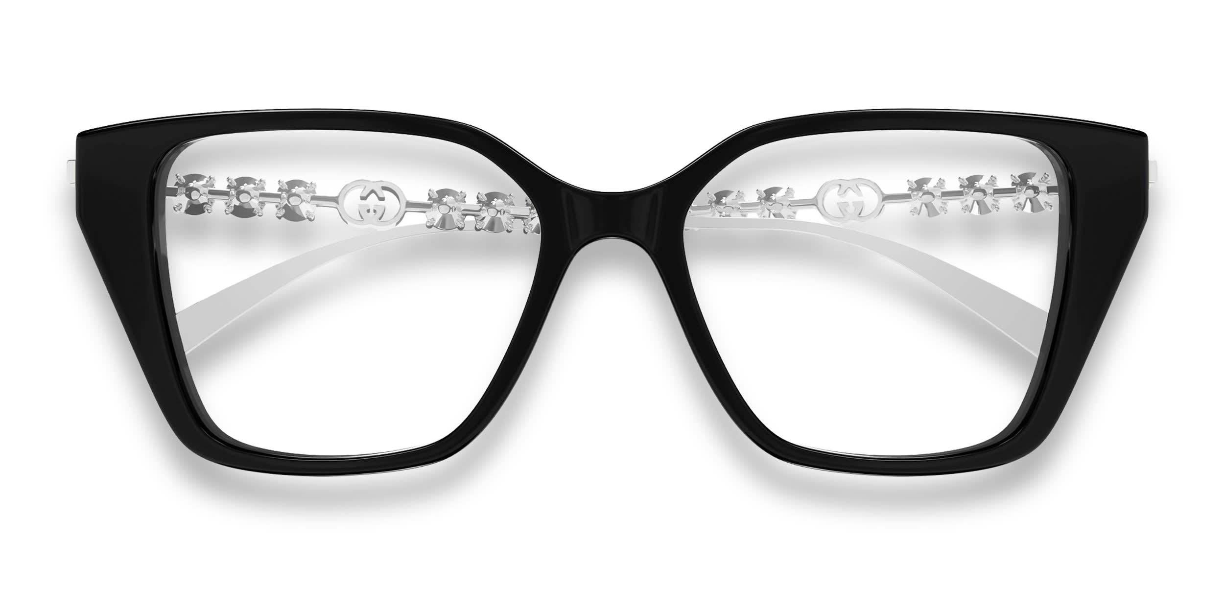 Gucci GG1969O Black glasses - Black - Frontal View