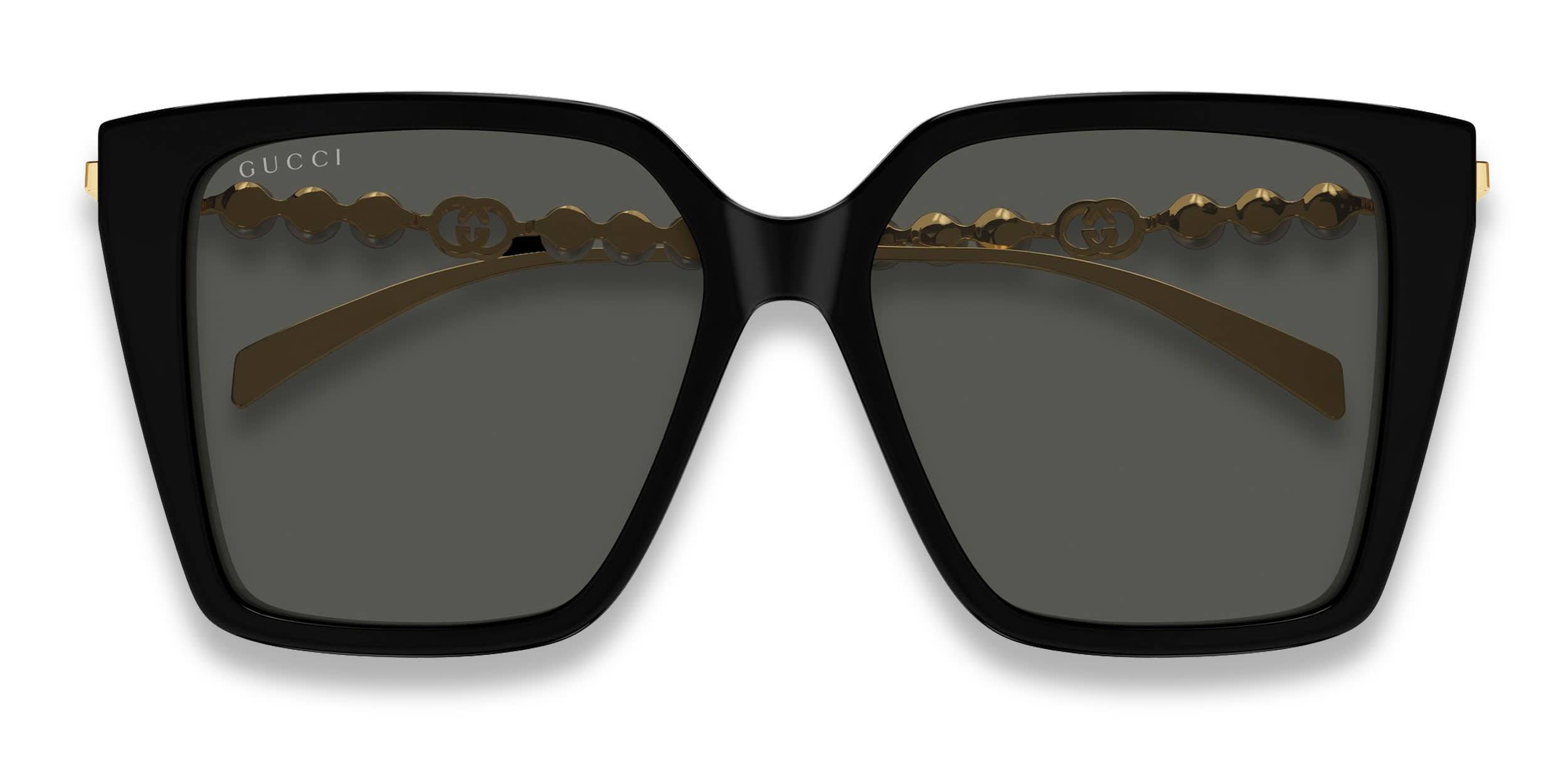 Gucci GG0116S Tortoise w/Glitter Prescription Sunglasses - 50% Off