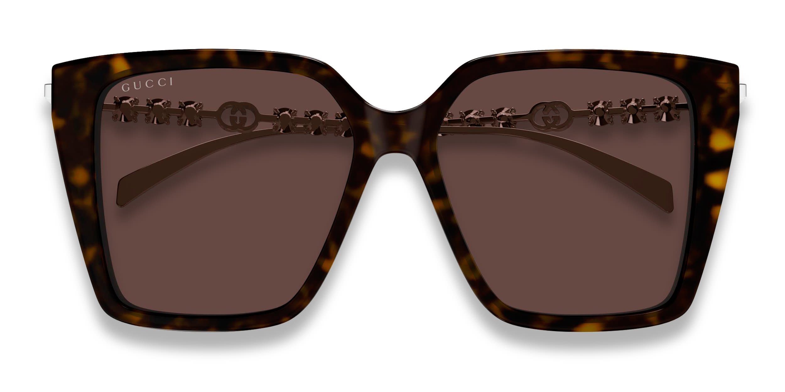 Gucci GG0328S Multicolor/Glitter/Black Prescription Sunglasses display picture 3