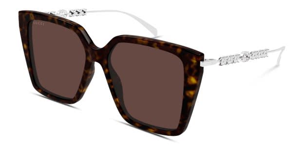 Gucci GG1967S Tortoise Prescription Sunglasses