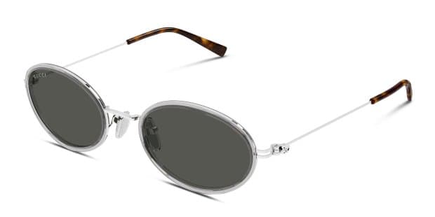 Gucci GG1980S Silver, Gray Prescription Sunglasses