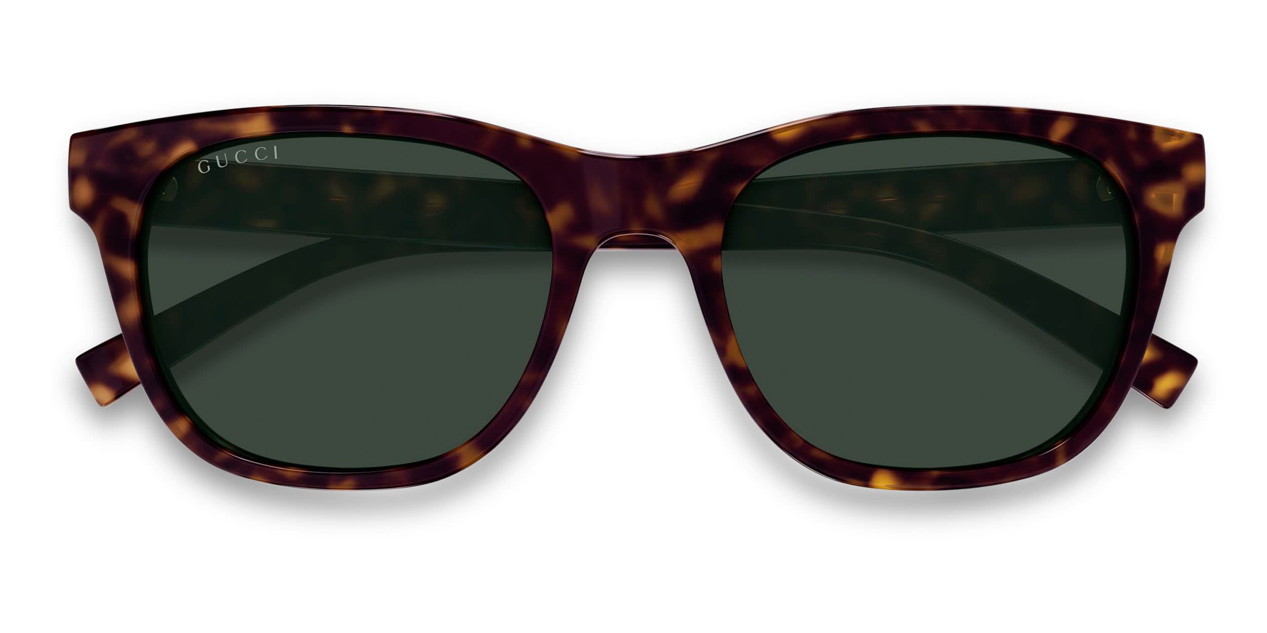 Gucci GG0382S Tortoise, Orange, Gold Prescription Sunglasses