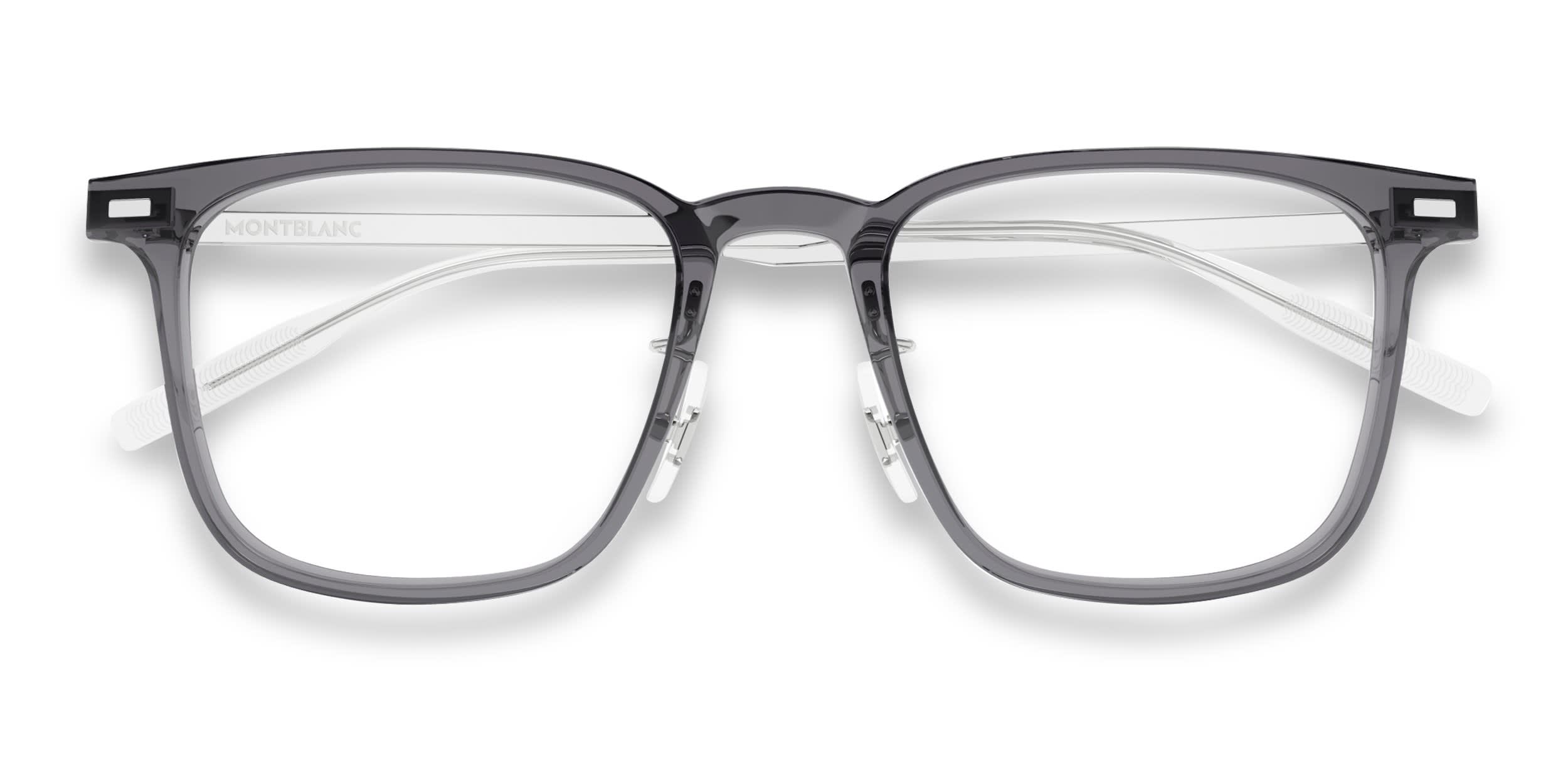 Mont Blanc MB0395ON Gray glasses - Gray - Frontal View