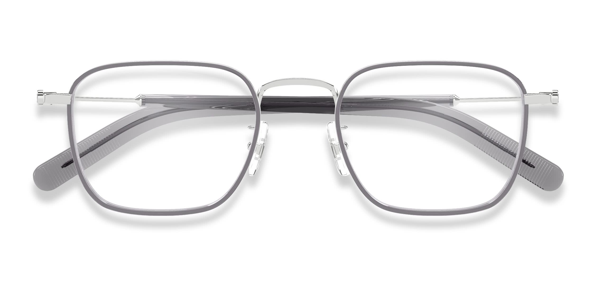 Mont Blanc MB0424O Silver glasses - Silver - Frontal View