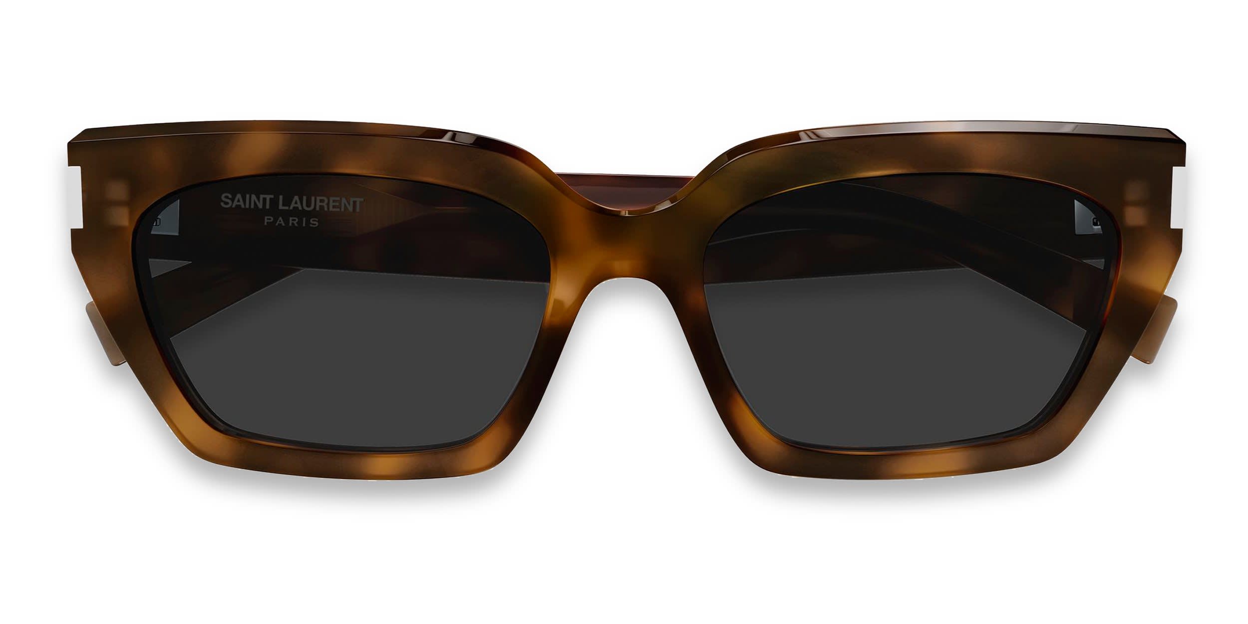 Saint Laurent SL826 Tortoise, Gray glasses - Tortoise / Gray - Frontal View