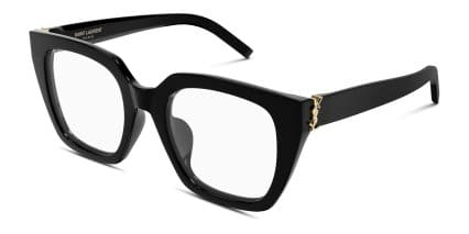 Saint Laurent SLM143 Black glasses - Black - Angle View