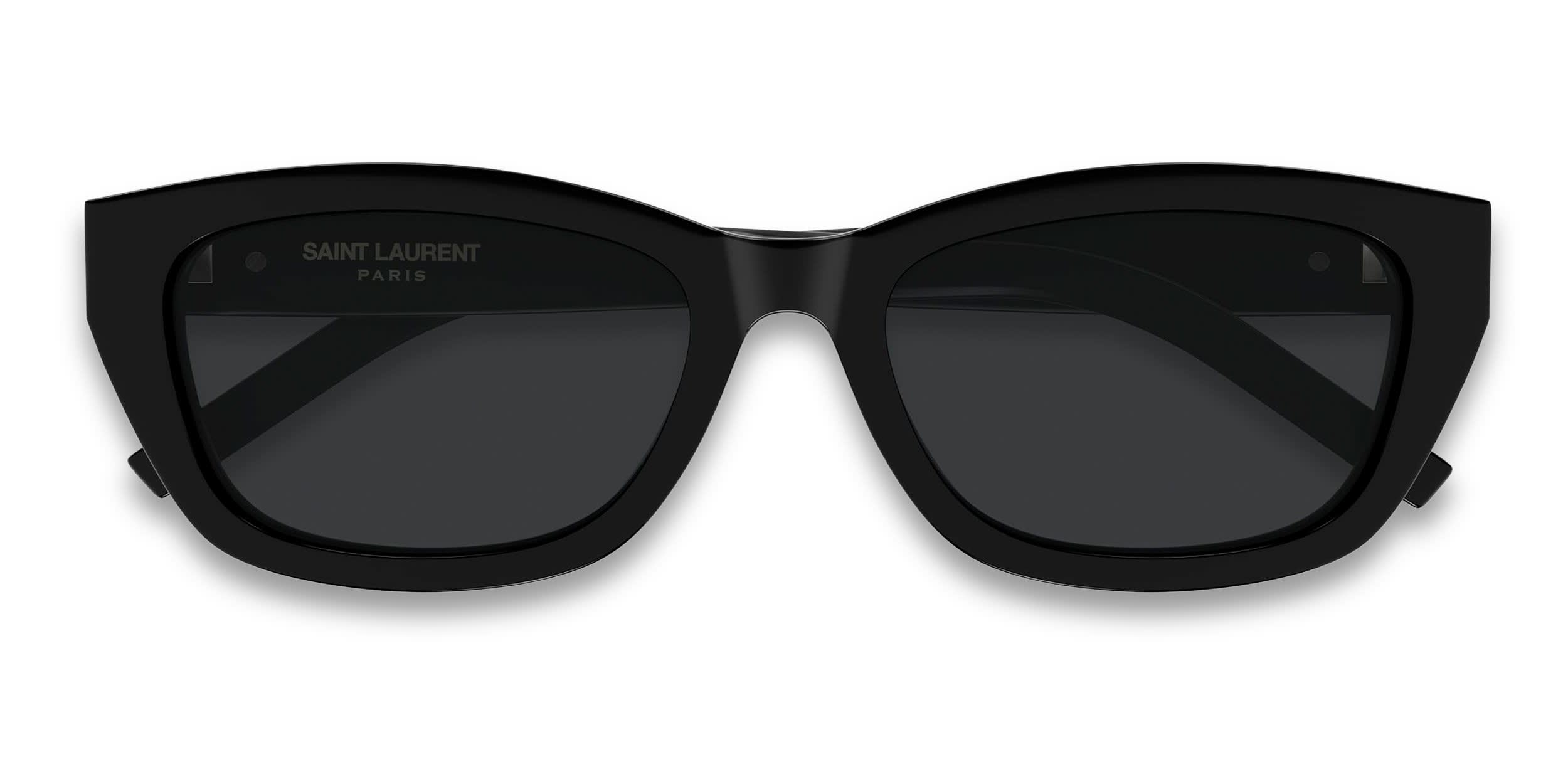 Saint Laurent SLM153 Black glasses - Black - Frontal View