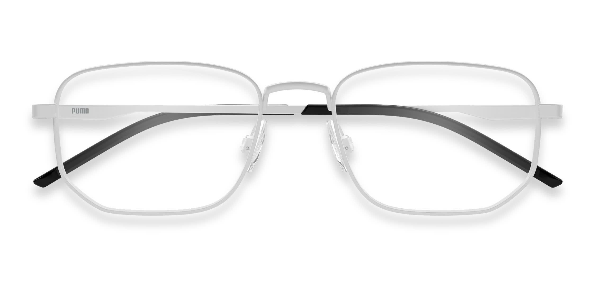 Puma PU0532O Silver glasses - Silver - Frontal View