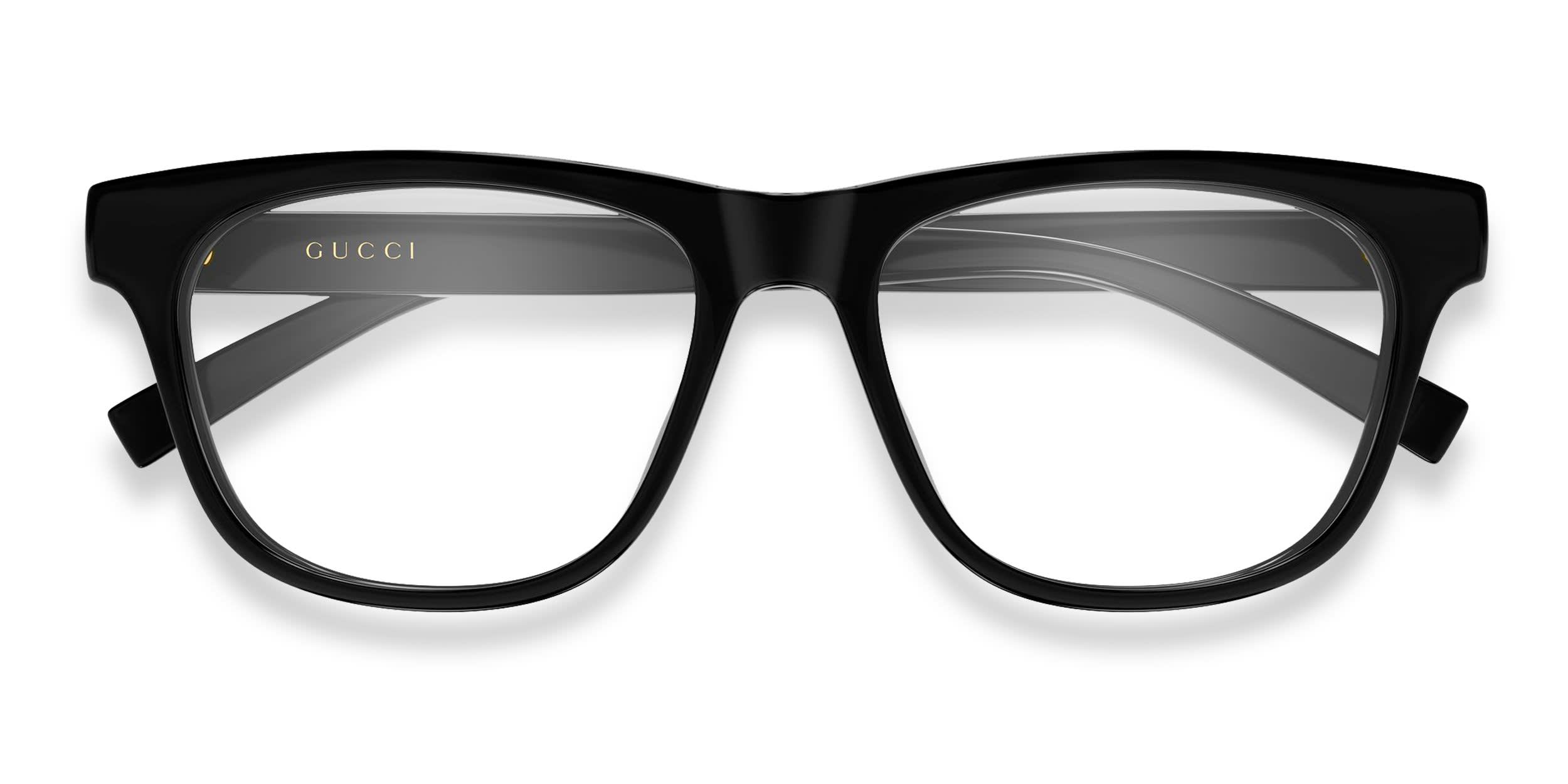 Black Gucci Glasses - Like New w Hard & Soft Cases & Gucci Cloth Gucci GG1737-001 Radiation Protection Lead Glasses | INFAB main image 2