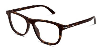Gucci GG2130O Tortoise glasses - Tortoise - Angle View