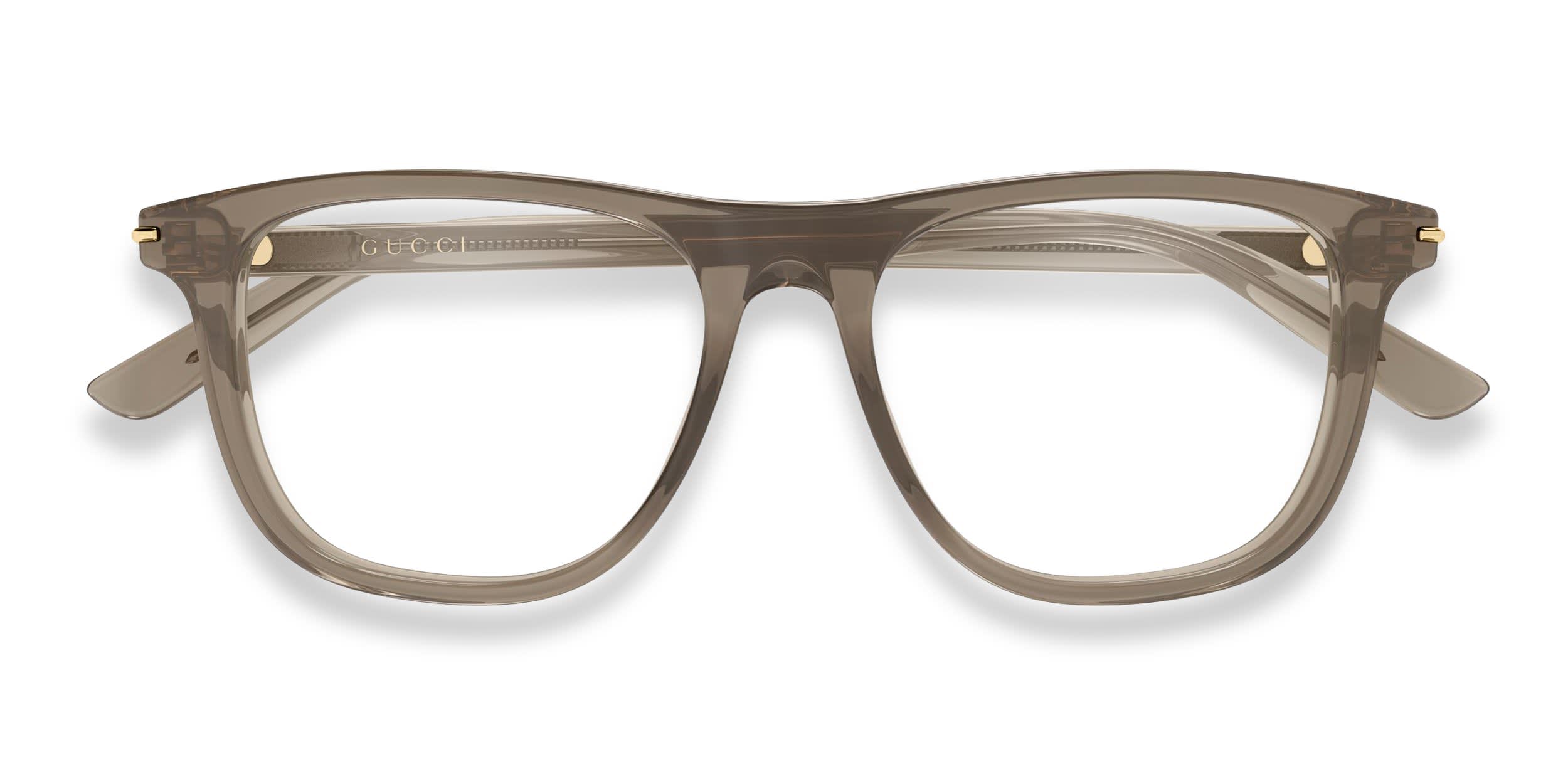 Gucci GG2130O Brown glasses - Brown - Frontal View