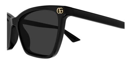 Gucci GG2111S Black, Gray glasses - Black / Gray - Side View