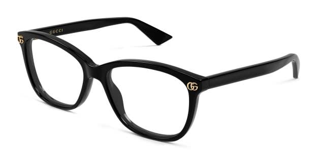 The Gucci GG2113O is a refined frame with a softly rounded cat-eye