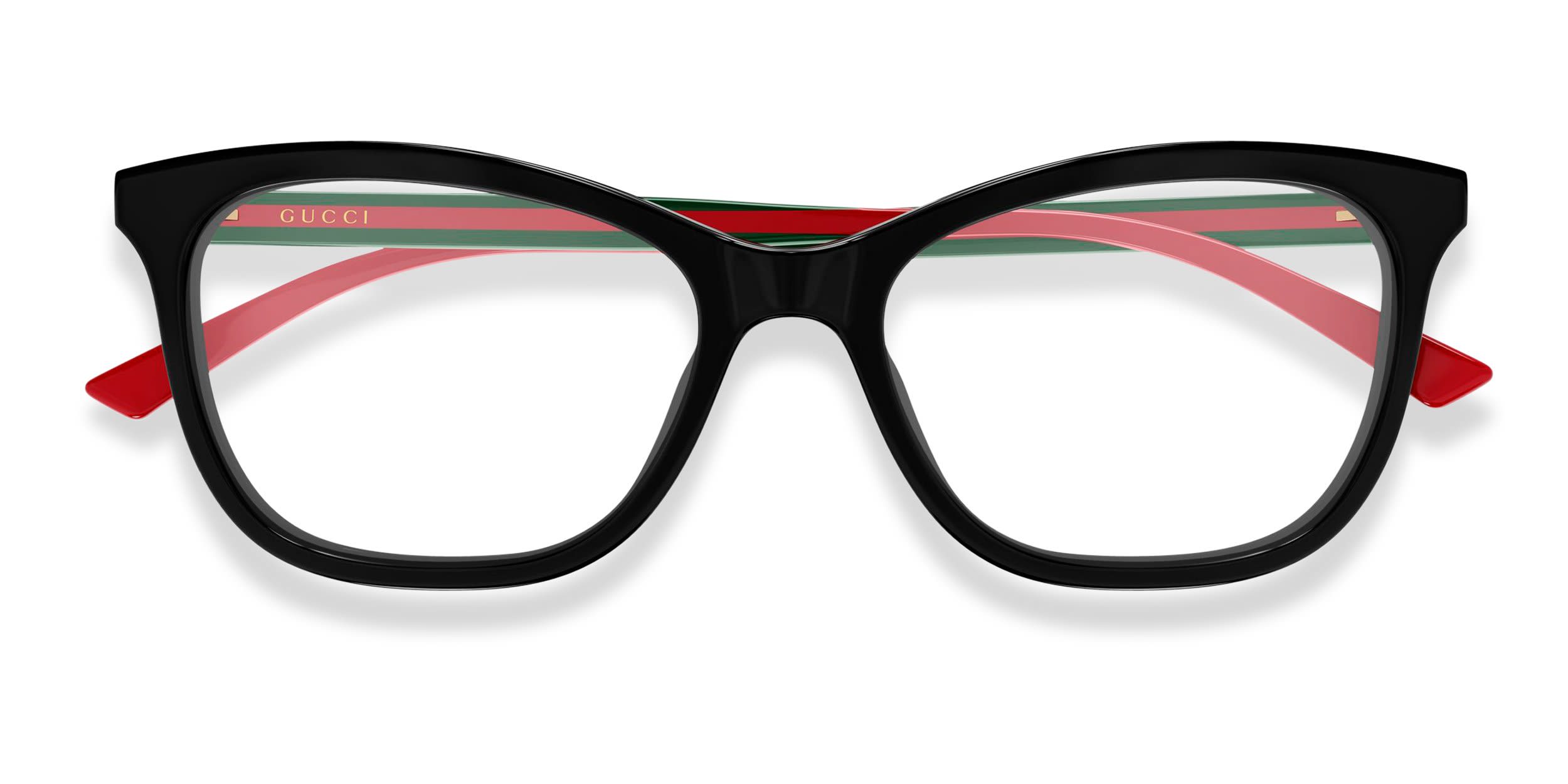 Gucci GG2117O Black glasses - Black - Frontal View