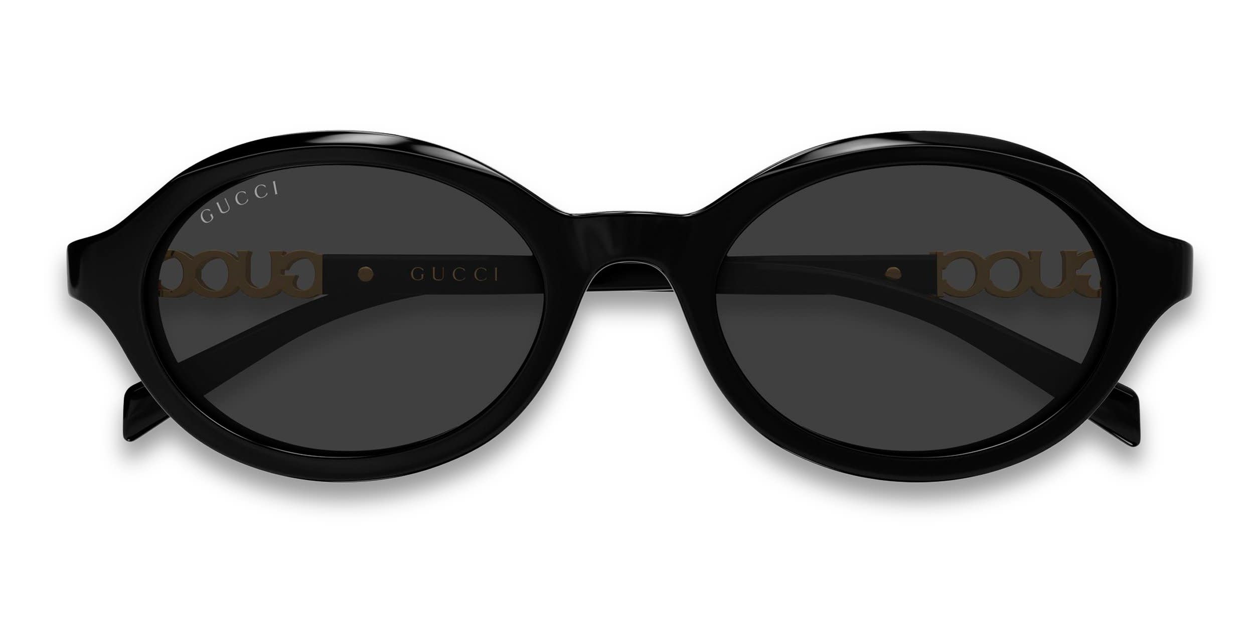 Gucci GG2153S Black, Gray glasses - Black / Gray - Frontal View