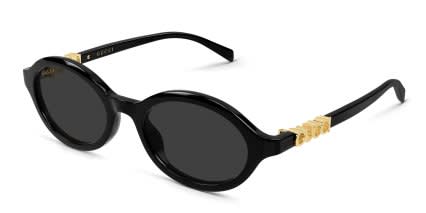 Gucci GG2153S Black, Gray glasses - Black / Gray - Angle View