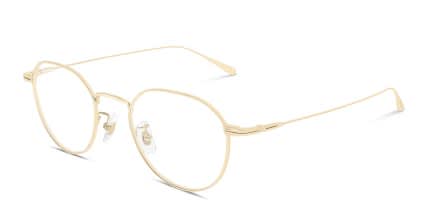 Mont Blanc MB0476OA Gold glasses - Gold - Angle View
