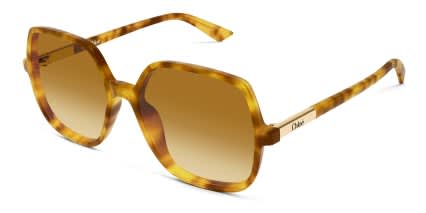 Chloe CH0362S Tortoise, Brown glasses - Tortoise / Brown - Angle View