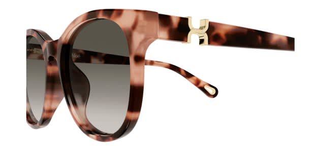 The Chloé CH0375SK is a feminine cat-eye sunglasses frame designed